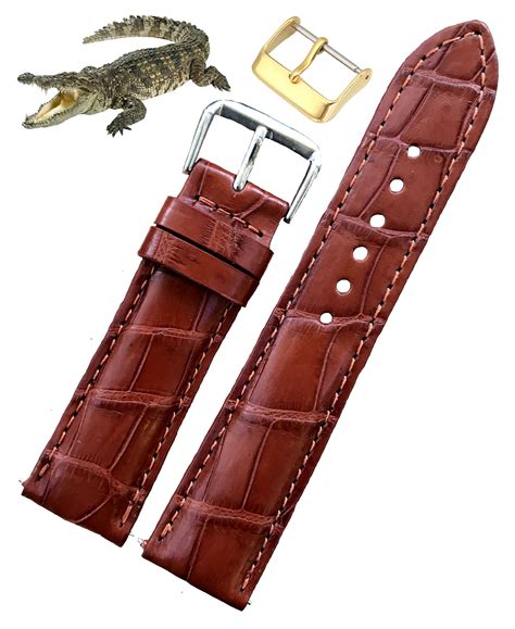 Alligator Straps for your Watch .